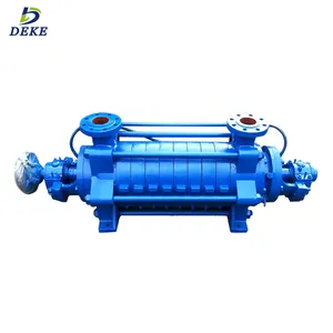 Pompe de drainage à plusieurs étages en fonte résistante à l'usure, pompe centrifuge horizontale à plusieurs étages, approvisionnement direct d'usine
