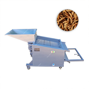 Machine multifonctionnelle de tri des vers de farine pour les gros et petits vers morts machine de tri des vers de farine jaune - Product Image 1