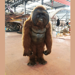 Tùy chỉnh cuộc sống Kích thước animatronic mô hình động vật của đười ươi GORILLA trang phục để bán - Product Image 3