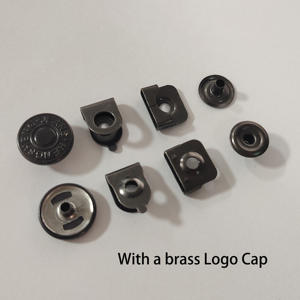 Hoge Kwaliteit Dikke Rvs Knoop Broek Broek Broek Broek Eco-Vriendelijke Vergulde Voor Dames Pakken Rokken Fabriek Kleding - Product Image 5