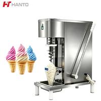 Nouvelle machine à glace et yaourt entièrement automatique en acier inoxydable pour usage commercial avec fonction d'auto-nettoyage 220V