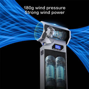 Soplador de Aire Inalámbrico Portátil con Certificación CE ROHS FCC, Pantalla Digital, Potente Ventilador <span class=keywords><strong>Turbo</strong></span>, Soporte OEM ODM Directo de Fábrica - Product Image 5