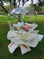 Vente en gros de ballons bobo 30 pouces à grande ouverture Ballon bobo transparent de grande taille Ballon bobo pvc transparent Décoration de fête
