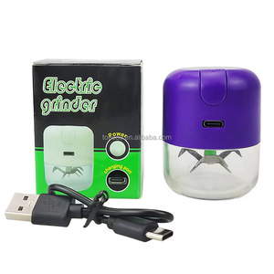 Broyeur d'herbes électrique portable 50-63 mm en métal et plastique, pour tabac et épices - Product Image 5