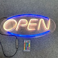 Interrupteur de commande d'éclairage LED néon avec télécommande infrarouge