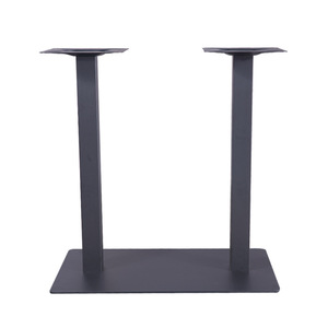 Metal Table Legs 400*700 Steel Plate Heavy Duty Industrial Design for Dining Table - Product Image 1