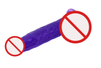 Dildo Mediano de TPE Natural Suave con Sensación Realista, Impermeable y Ecológico para Uso Femenino Adulto