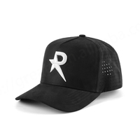 Op maat gemaakte 5-delige 3D geborduurde waterdichte suède mesh baseball caps Dobby Dot Argyle Fruit Leopard Oxford stof sportieve trucker pet
