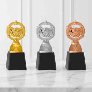 Trofeo Personalizado Premium con Impresión UV, Construcción Duradera de ABS, Diseño de Letras de Mascota Grabadas con Láser para Eventos Corporativos Especiales - Product Image 1