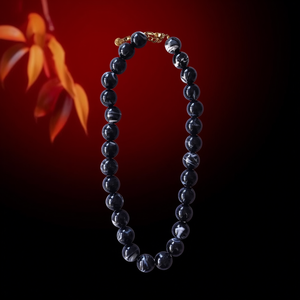 Collier à perles tendance en acier inoxydable 316L avec placage or PVD, durable et résistant - Product Image 3