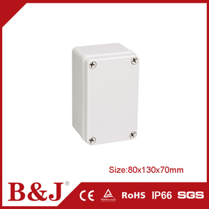 B & J usine personnalisée 80x130x85mm taille extérieure <span class=keywords><strong>IP68</strong></span> étanche boîtier de jonction électrique boîtier de compteur - Product Image 2