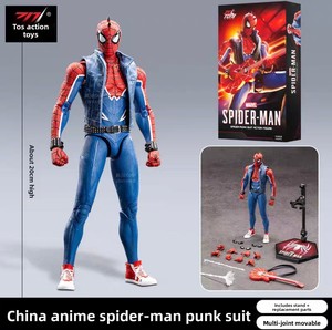 Zhongdong Official Marvel <span class=keywords><strong>Spider</strong></span>-<span class=keywords><strong>Man</strong></span> Serie Completa <span class=keywords><strong>di</strong></span> Action Figure in PVC con Articolazioni Altamente Snodate - Oggetti Decorativi e Regali - Product Image 6