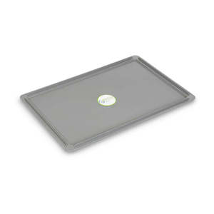 Coperchio PP riciclato per cassette portautensili dimensioni L = 600 D = 400 H = 20 - Product Image 1