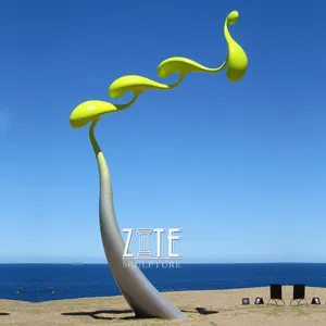 Kunst moderne Outdoor-Edelstahl-Skulptur