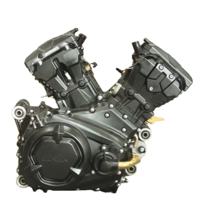 Moteur de moto V600 600cc V-twin pour la course, moteur de moto 600cc, moteur de moto pas cher 500cc, moteur à essence - Product Image 1
