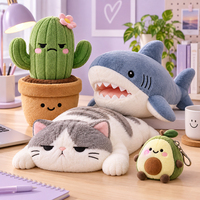 Jouets en peluche animaux virals personnalisés, animaux en peluche amusants pour les magasins de jouets, articles promotionnels, souvenirs, cadeaux, événements et promotion de marque