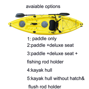 Kayak de pêche Viking <span class=keywords><strong>LANGO</strong></span> de haute qualité, 10 pieds, à assise surélevée, avec pagaie unique, pour la dérive et le canoë de loisirs, utilisation en extérieur - Product Image 2