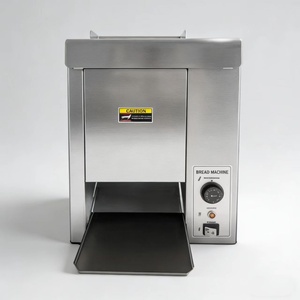 Machine à griller verticale électrique portable en acier inoxydable haute productivité pour hamburgers, idéale pour les restaurants de restauration rapide - État : Neuf - Product Image 2