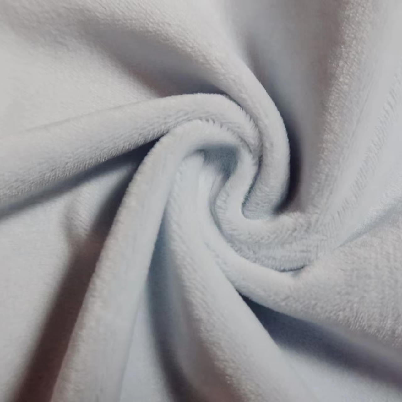 Crystal Super Soft Plush Fabric Ultra Soft Polyester Fleece Flannel-like Fabric for Blanket Toy Baby Use