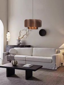 Rattan Chandelier Woven Pendant <strong>Light</strong> Hanging Ceiling <strong>Light</strong> Fixture <strong>Natural</strong> Rattan <strong>Shade</strong> for Dining Bedroom Living Room Indoor - Product Image 5
