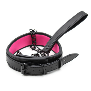 Collare di Bondage per Coppie Concept Brand, Giocattolo Sessuale per Adulti, Restrizione <span class=keywords><strong>al</strong></span> <span class=keywords><strong>Collo</strong></span> in Pelle con Lucchetto per Flirt e Giochi di Ruolo - Product Image 3