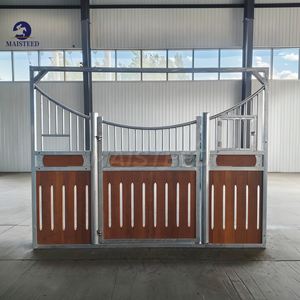 <span class=keywords><strong>Cloison</strong></span> <span class=keywords><strong>de</strong></span> box <span class=keywords><strong>de</strong></span> luxe <span class=keywords><strong>de</strong></span> style européen 2026 avec remplissage en bambou pour abri extérieur permanent pour chevaux - Product Image 4