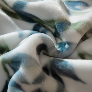 Couverture en Raschel Combeya 200x230cm, épaisse, chaude, style chinois, imprimée, double couche, douce, pour lit - Product Image 4