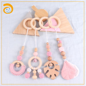 Activity Leaf Animal Wooden Fitness Frame <strong>Toys</strong> Play Mat Dolls Gym Baby <strong>Pram</strong> Pushchair <strong>Hanging</strong> <strong>Toy</strong> Wood Baby Sensory <strong>Toys</strong> - Product Image 5