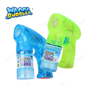 Hot Selling Electric LED Light Up Bubble Guns With Sound Summer <strong>Toy</strong> For Kid Play - Product Image 4