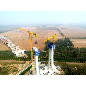 Gru a Torre Oscillante Dahan 32 Tonnellate QTZ500-8530 con Motore ad Alta Efficienza, Altezza Massima di Sollevamento 350m e Portata 85m - Product Image 2
