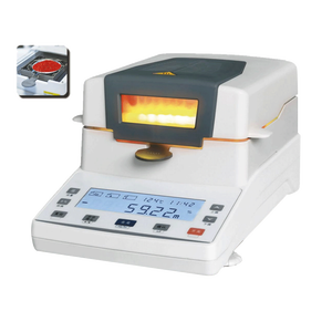 DW-MW serisi laboratuvar nem test cihazı halojen 0.01g ~ 0.001g toprak gıda TAHIL PİRİNÇ nem nem analiz cihazı - Product Image 1