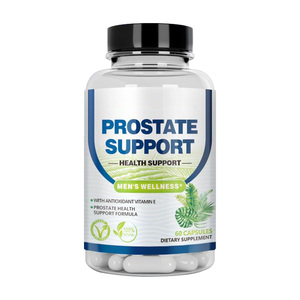 Fabricant de compléments alimentaires, capsules de soutien de la prostate pour hommes adultes, vente en gros personnalisée, OEM/ODM, activité antioxydante, naturel, végétalien - Product Image 1