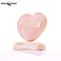 Beauté planète doux maquillage bouffée éponge visage correcteur cosmétique beauté fond de teint maquillage éponge fond de teint bouffée personnalisé