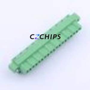 DB2EKM-7.62-10P-GN-S Plug-in Terminal Block P=7.62mm Connector Male Plug Screw Fixing 1x10P 7.62mm - Product Image 2