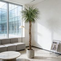 Plantes artificielles en pot de dracaena très réalistes de 230 cm, décoration intérieure, arbre d'agave artificiel pour hôtel, restaurant