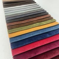 Tissu de canapé en velours uni de haute qualité en peluche tricotée de couleur unie pour la maison et la voiture, textile pour jouets en peluche, oreillers, rembourrage