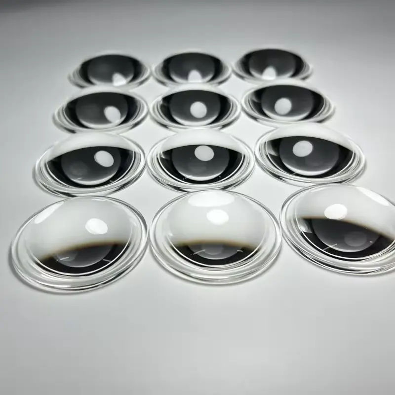 High Transmittance Dome Lens Coated UV Fused Quartz Sapphire IR Transmissive