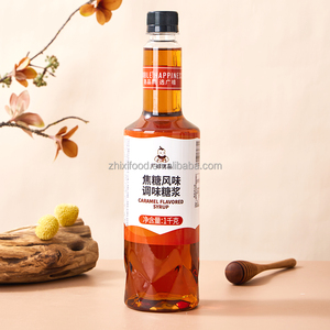 Jarabe con sabor a caramelo de 1kg para tienda de café y té con leche - Product Image 4