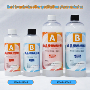 Flüssiges Silikonkautschuk für Spielzeugherstellung Guss niedrige Härte DIY-Stress-Spielzeug flüssiges handgefertigtes Silikon - Product Image 4