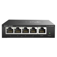 Switch POE Gigabit Completo TP-LINK TL-SG2008MP con Gestión de Red Web, 8 Puertos RJ45 10/100/1000BASE-T