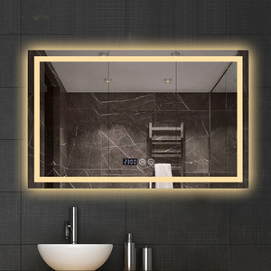 <span class=keywords><strong>Specchio</strong></span> LED Orizzontale da <span class=keywords><strong>Bagno</strong></span> Retroilluminato con Sensore Touch Dimmerabile, Montaggio a Parete per <span class=keywords><strong>Bagno</strong></span> Moderno, Hotel, Vanity - Vendita all'Ingrosso - Product Image 3