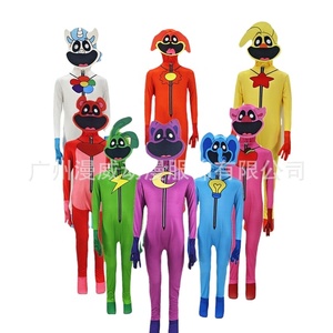 Venta directa de fábrica Disfraces DE JUEGOS DE Halloween 3 Ropa <span class=keywords><strong>Critters</strong></span> sonrientes Cosplay Disfraces de anime - Product Image 1