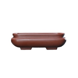 Maceta Rectangular de Arcilla Morada para Bonsái, Cerámica Yixing, Hecha a Mano, Estilo Chino Clásico, Diseño Antiguo - Product Image 5