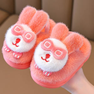 Nouveaux Chaussons d'Intérieur Maison Unisexe en Coton <span class=keywords><strong>Lapin</strong></span> Mignon Dessin Animé, Doux, Antidérapants, Chauds pour l'Hiver, Conçus pour Bébés Garçons et Filles - Product Image 6