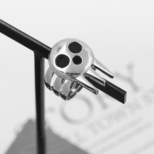 Bague en métal ajustable <span class=keywords><strong>Anime</strong></span> Death the Kid Skull pour cosplay Soul Eater - Product Image 3