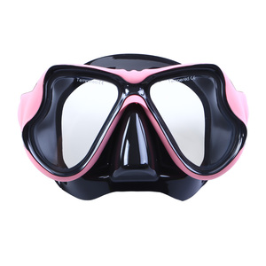 Ce chứng nhận Scuba Diving <span class=keywords><strong>Mask</strong></span> cho người lớn thiết kế thời trang với đôi Tempered Glass Lens thể thao dưới nước - Product Image 3