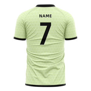 Maillot de football à séchage rapide en tissu renforcé, t-shirt de football anti-déchirure, uniforme de football longue durée pour hommes, vente en gros - Product Image 2