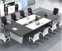 Mobilier de bureau 20 personnes Table de conférence exécutive chaise bureau bureau table de bureau commercial