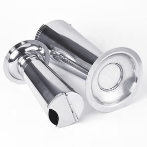 2 formato Dentale In Acciaio Inox Coppa per Pinzette e Sonda Cilindro Scatola di Sterilizzazione Serbatoio A Forma di Cono - Product Image 4