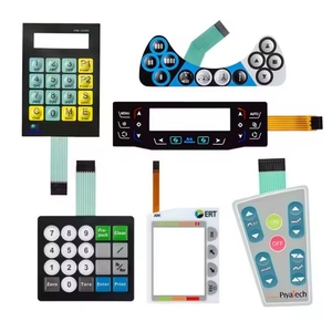 Tùy chỉnh phím pad lớp phủ đồ họa nút bảng điều khiển màng bàn phím Bàn phím màng chuyển đổi op77a 6av6641-0ba11-0ax0 - Product Image 3